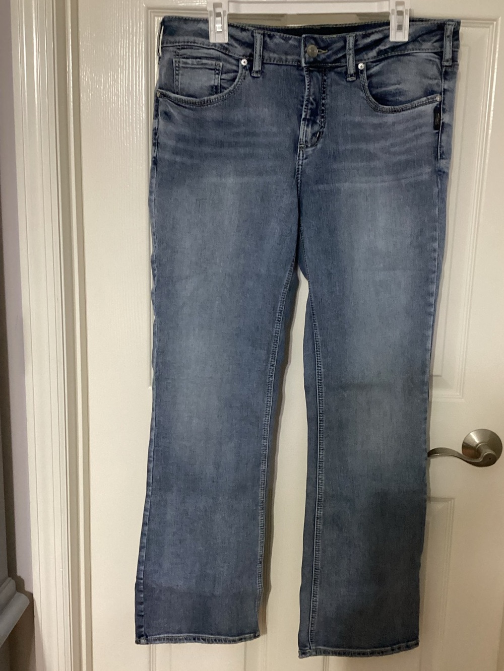 Silver Jeans Suki Mid Rise Curvy Fit Slim Boot Women’s 34/31
